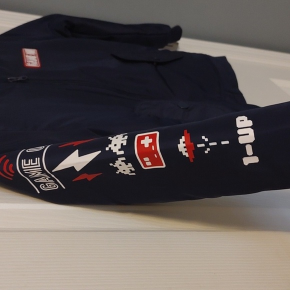 MEMBERS MARK Kids Navy Bomber Jacket - Picture 3 of 6